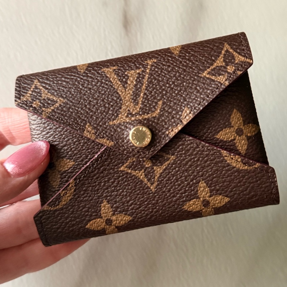 Louis Vuitton Brown Monogram Kirigami Small Envelope Card Holder - Picture 3 of 5